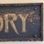 Early 20th Century Antique Large "The Red ★ Laundry" Horizontal Wood Sign With Gold Whimsical Lettering & Red Star For Sale - Image 10 of 17