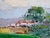 Impressionist "Salinas Valley Farm" - Fauvist Landscape in Oil on Artist's Board by Will Light For Sale - Image 3 of 11