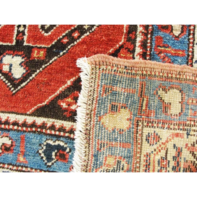 Antique Northwest Persian Runner, C-1900's, 3'6" × 13'8" For Sale - Image 4 of 11