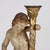 Torch Holder Putto in Wood For Sale - Image 3 of 8