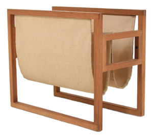 Danish Magazine Holder attributed to Henning Wind-Hansen for Sika Mobler, 1960s