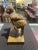 1980s “Appreciating Art “ by Patrick McGowan Original Solid Bronze Sculpture Numbered 14/200, Signed For Sale - Image 4 of 9