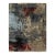 Cozy Modern Charcoal Hand-Knotted Wool Rug Carpet, Abstract Contemporary Design For Sale