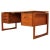 Danish Modern Floating-Top Teak Desk With Bookcase by Dyrlund For Sale - Image 10 of 13
