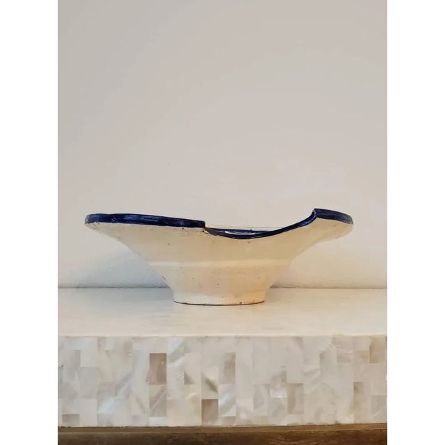 Ceramic 18th Century Spanish Colonial Barbers Shaving Bowl For Sale - Image 7 of 11