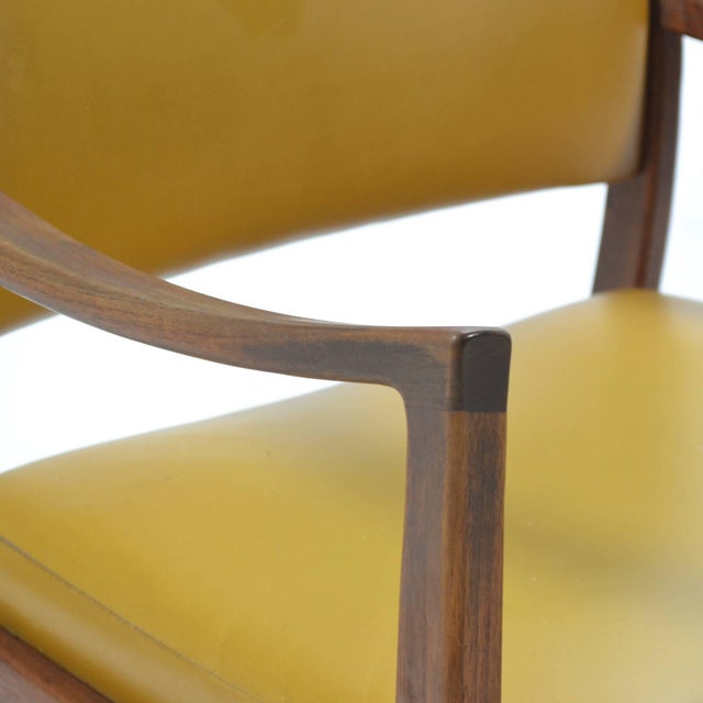 Walnut Armchairs by Johnson Chair Co. (Pair) For Sale - Image 10 of 10