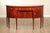 Hepplewhite Style Banded Mahogany Demilune Sideboard For Sale - Image 11 of 18
