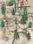 Green Gorgeous Selection of 40 Large Christmas Trees Figurines With Storage Box Mercury Glass Ornaments European For Sale - Image 8 of 8