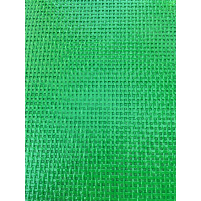 A Pair of Mid-20th Century Hexagonal Accent Tables Glass Top For Sale In Miami - Image 6 of 10