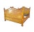 French French Burlwood and Faux Bamboo Bed by Maison Krieger For Sale - Image 3 of 10
