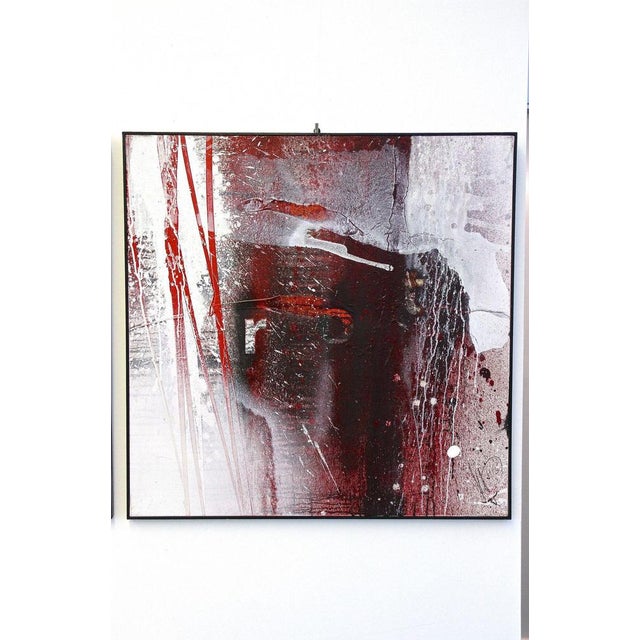 Der Tod Redet, Abstract 6-Part Composition, 2013, Acrylic on Canvases, Set of 6 For Sale - Image 9 of 10