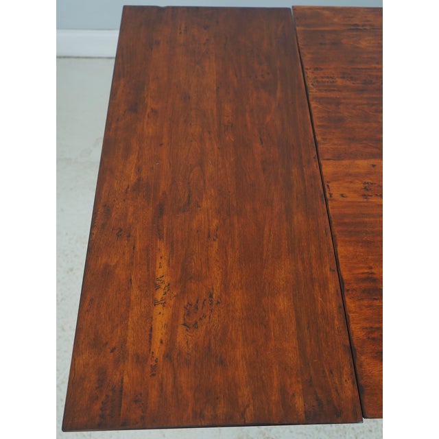 Nichols & Stone by Stickley Trestle Dining Room Table For Sale - Image 15 of 18