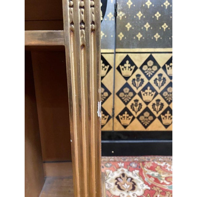 Louis XVI Partitions Center Unit in Gilt Wood For Sale - Image 3 of 8