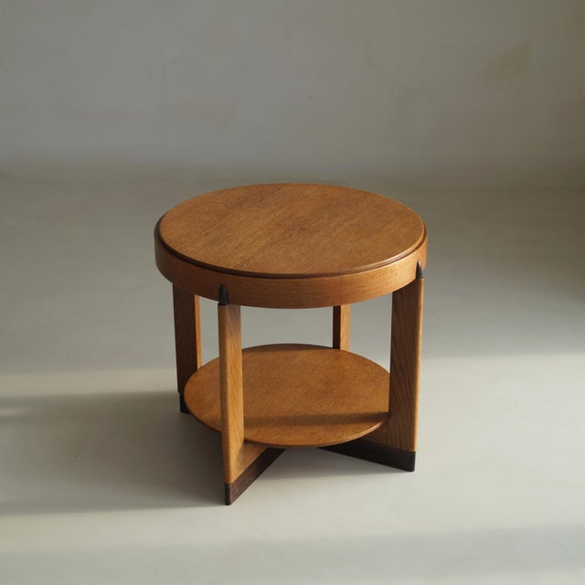 Vintage Dutch Art Deco Side Table, 1920s For Sale - Image 13 of 18