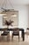 Black Emily Group of Three Chandelier in Steel with Dark Bronze Finish by Moss Objects For Sale - Image 8 of 13
