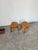 Oak Stools by Henri Bataille, 1950s, Set of 2 For Sale - Image 9 of 18