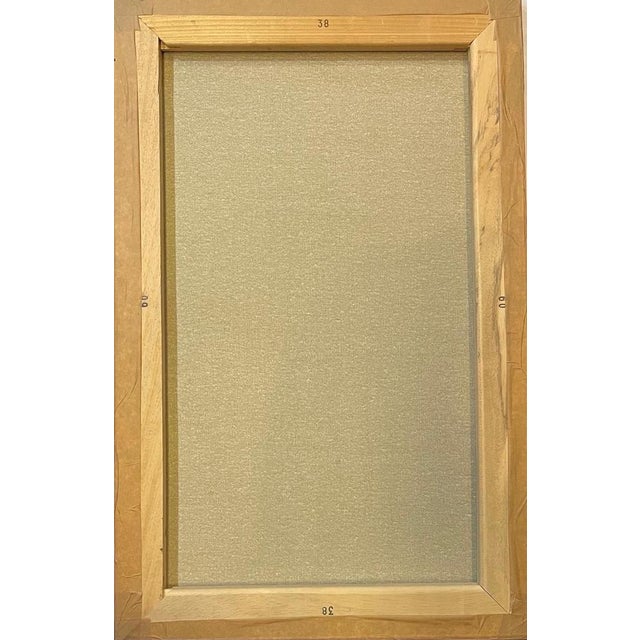 Vivaldo Martini, Abstract Composition No. 2, Oil on Canvas For Sale - Image 7 of 9