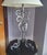 French C 1980 Kaeder Kaiser Leuchten Co. French Style Wrought Iron Table Lamp For Sale - Image 3 of 8