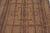 Rug & Kilim Square Vintage Tuareg Mat, Tribal Geometric Motifs in Beige-Brown - Rug & Kilim For Sale - Image 4 of 10