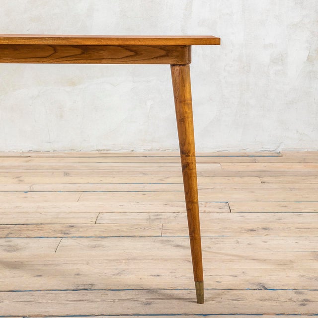 Wooden Table attributed to Gio Ponti for Cassina, 1950s For Sale - Image 6 of 7