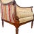 Drexel Heritage Neoclassical Bergère Chairs in Antique Cherry & Custom Upholstery - A Pair For Sale - Image 10 of 18