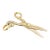 Vintage Gold Scissors Charm, 18kt For Sale