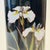 Postmodern Tall Black Iris Vase For Sale - Image 3 of 9