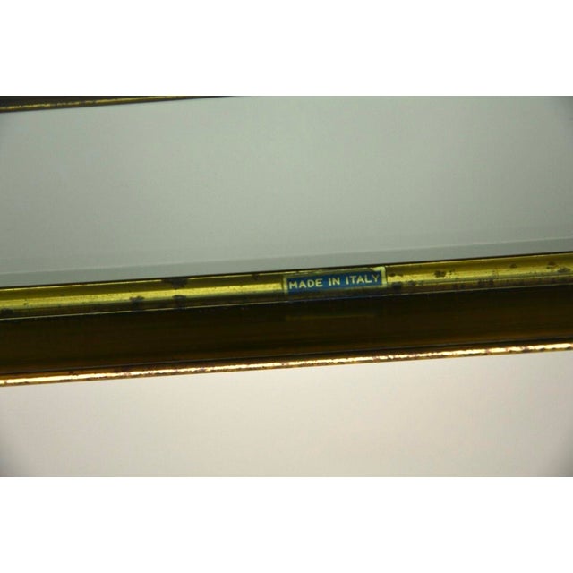 Vintage Italian Nesting Tables in Brass, 1970s, Set of 3 For Sale - Image 12 of 13