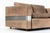 Mid Century German Distressed Brown Leather Sofa Style of Robert Haussmann For Sale - Image 12 of 14