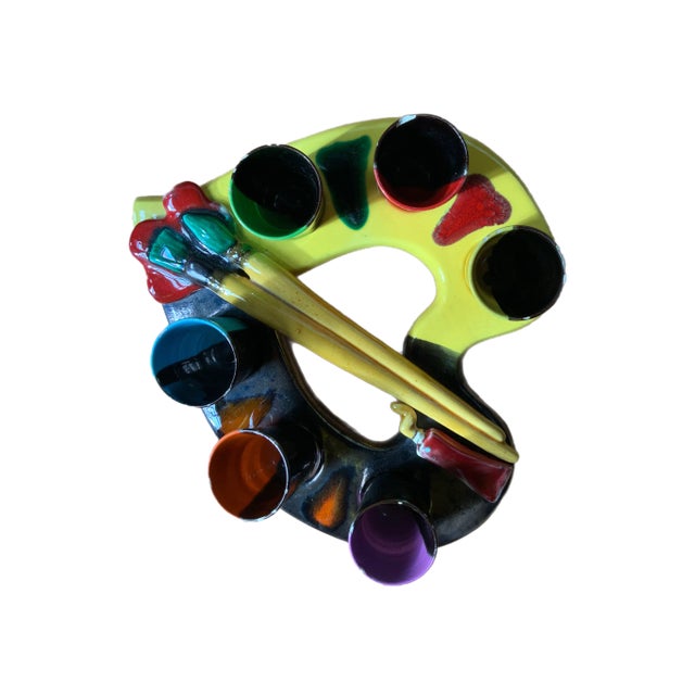 An unusual art piece created by Vallaurais pottery