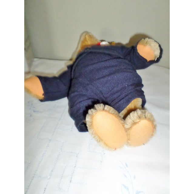 Vintage 1980s Steiff Victorian Boy Mohair 14" Teddy Bear Fully Jointed in Box For Sale - Image 4 of 9