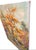 Wood 1960s Painting: Impressionist Autumn Landscape With Cottage For Sale - Image 7 of 12