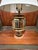 This vintage 1970s Library Book Table Lamp by Reliable Lamp & Shade Company features a unique design with a multicolor...