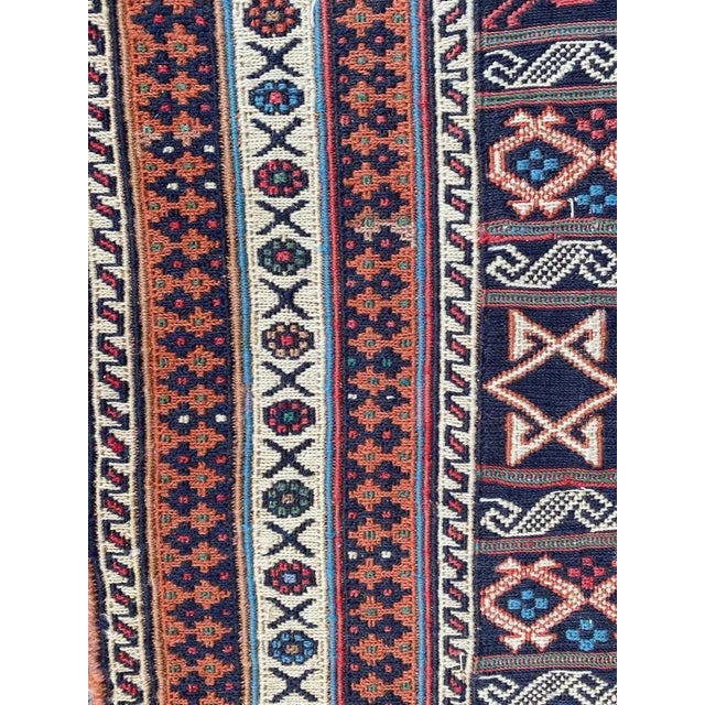 Vintage Azerbaïdjan Soukak Kilim Rug For Sale - Image 6 of 15