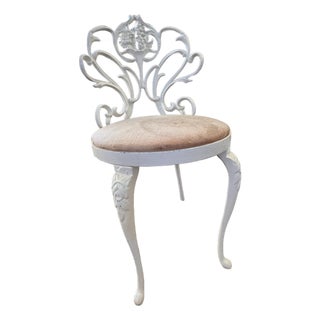 1970s Metal Deco Chair For Sale