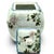 Early 20th Century Asian Porcelain Lidded Ginger Jar Celadon Chinoiserie Floral Bird Red Marks For Sale - Image 4 of 10