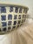 Porcelain Asian Character Calligraphy Pedestal Sink Bowl, Antique For Sale - Image 10 of 12