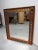 Vintage Rectangular Gilded Mirror, 1950s For Sale - Image 3 of 8