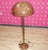 Golden Mushroom Floor Lamp with Brown Shade from Cosack Leuchten, 1970s For Sale - Image 4 of 11