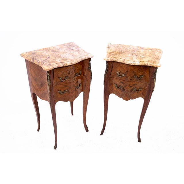 Bedside Tables, France, 1920s, Set of 2, in Very Good conditions. Designed 1920 to 1949