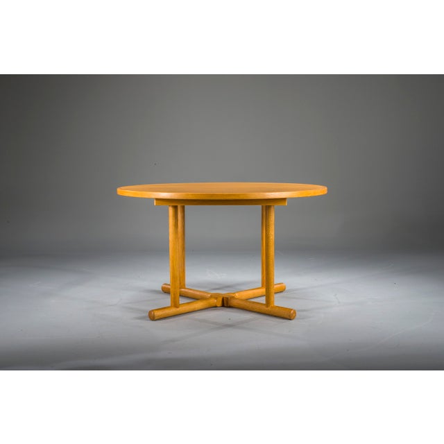 Danish Extendable Oak Dining Table by Kurt Østervig for Jason Møbler, 1950s For Sale - Image 17 of 18