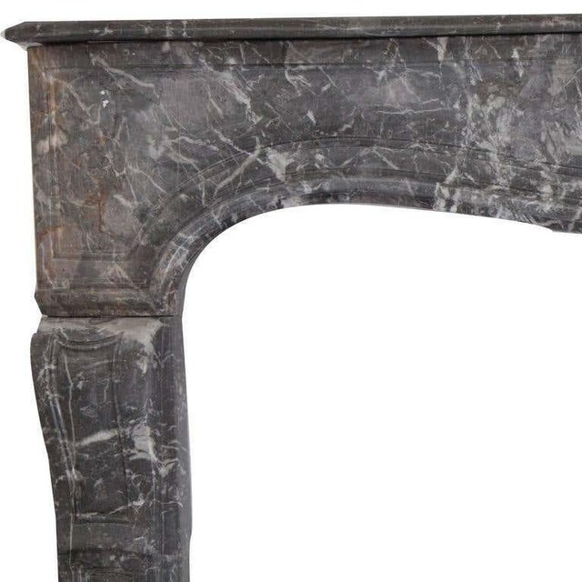 Rare 18th century antique french louis xvi fireplace mantel. Hand carved in desirable st anne's marble. Delicately carved...