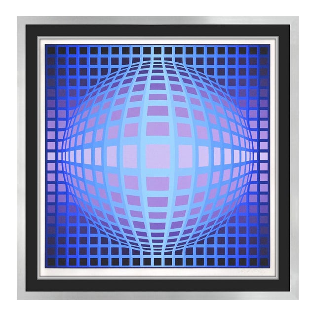Mid 20th Century Vega Kela, Victor Vasarely For Sale