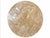 A distinctive accent table featuring a round marble top and base with an ornate antique-brass pineapple pedestal. Perfect...