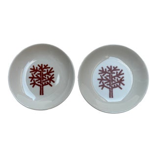 Mid 20th Century The Four Seasons Restaurant New York Butter Plates - a Pair For Sale