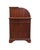 Jasper Cabinet Solid Mahogany & Elm Burl Traditional Regency Inspired 54" Roll Top Desk For Sale - Image 15 of 16