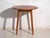 Vintage Round Side Table in Teak Wood, Central Europe, 1960 For Sale - Image 6 of 10
