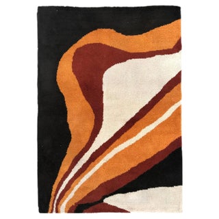 Art Deco French Hand Knotted Rug For Sale