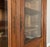 Brown Antique French Glazed Display Oak Cabinet For Sale - Image 8 of 16