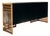 Vintage Rattan and Lacquered Wood Sideboard For Sale